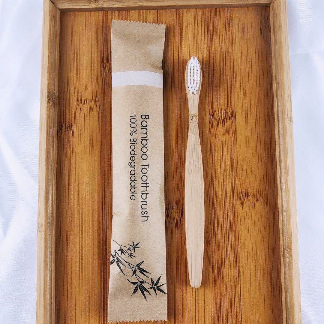 10-Pack Bambu Tandborstar - Extra Mjuka