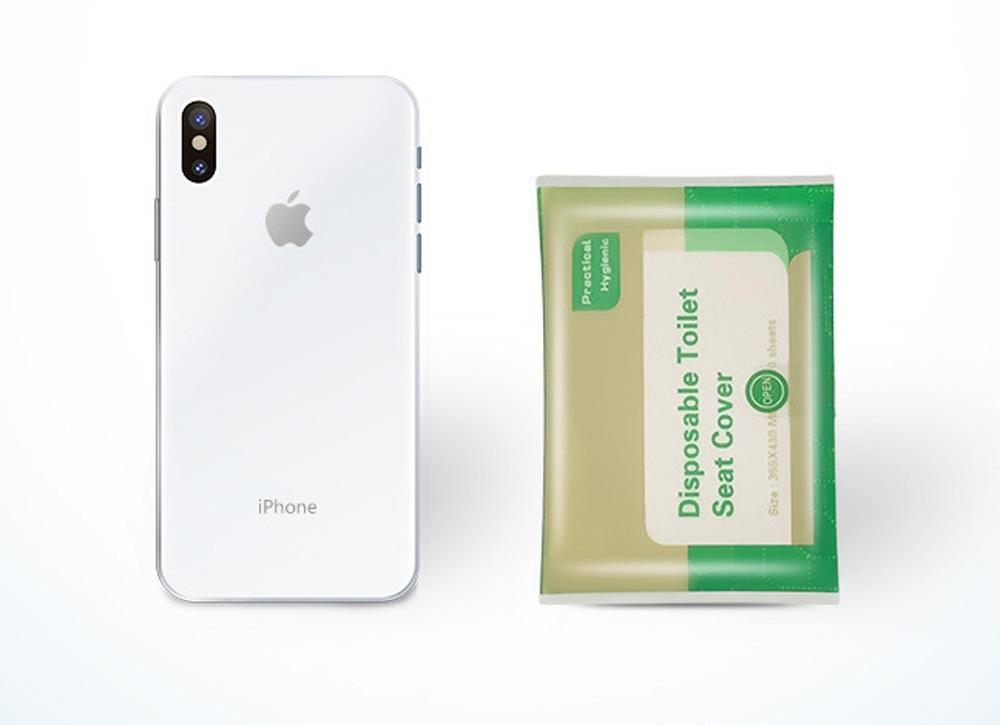 10-Pack Engångstoalettsitsöverdrag - Vattentät & Bärbar