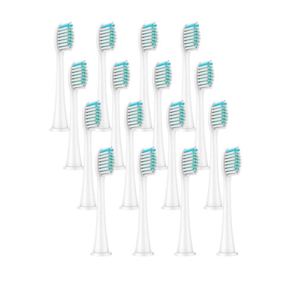 16-Pack Ersättningshuvuden för Philips Sonicare Serierna 3, 6, 9