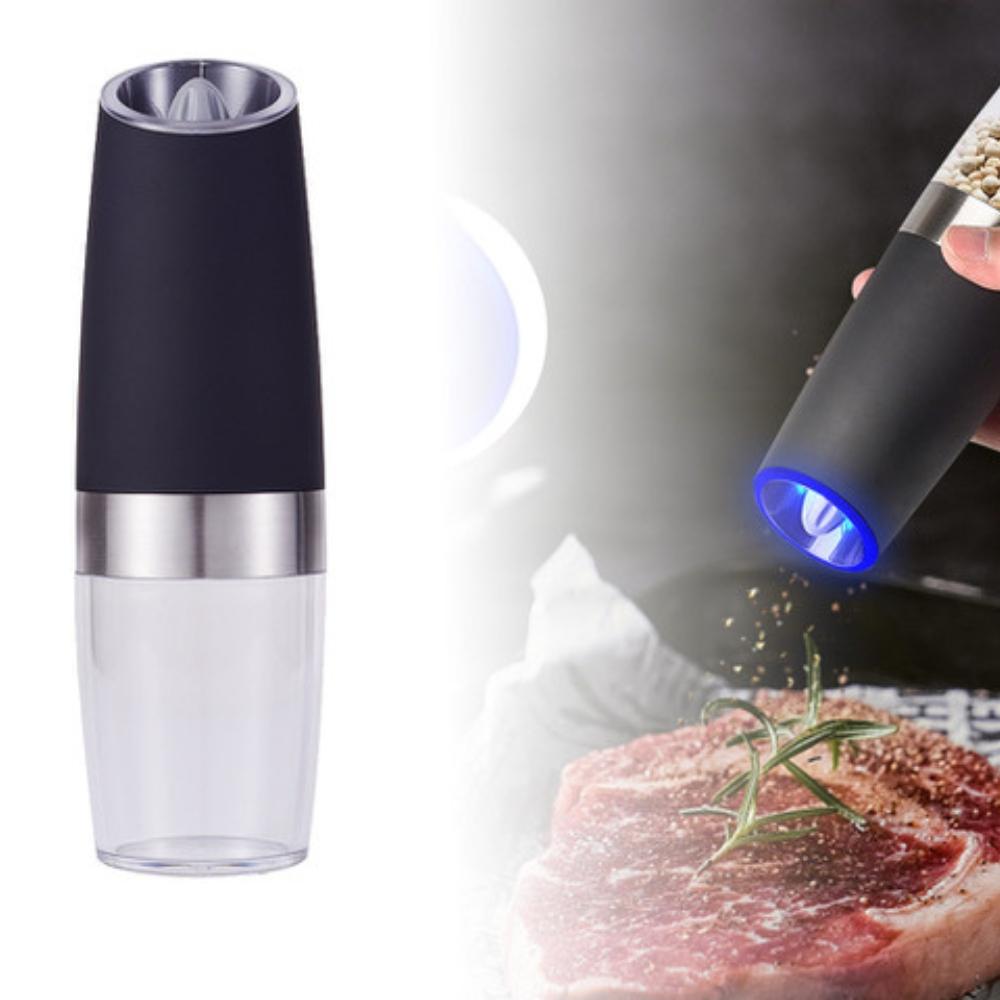 2-pack Elektriska Pepparkvarnar – Perfekt för Salt och Peppar