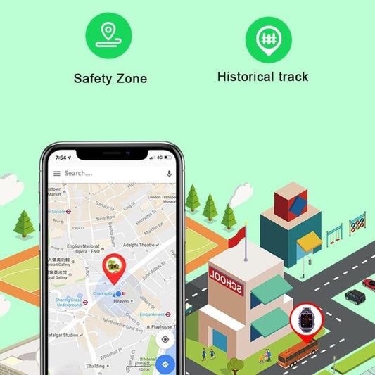 Vattentät smartklocka för barn - med Kamera