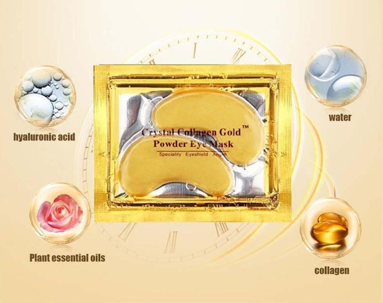 Crystal Collagen Gold Ögonmask – 5 till 60-pack