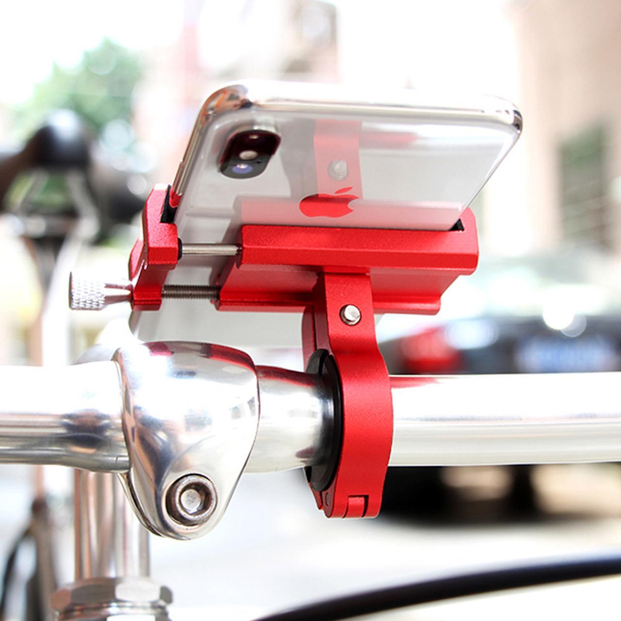 CykelFäst™ Aluminium Mobiltelefonhållare