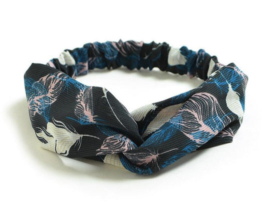 Elastiskt Hårband med Twist Knut - Stilfullt och Bekvämt