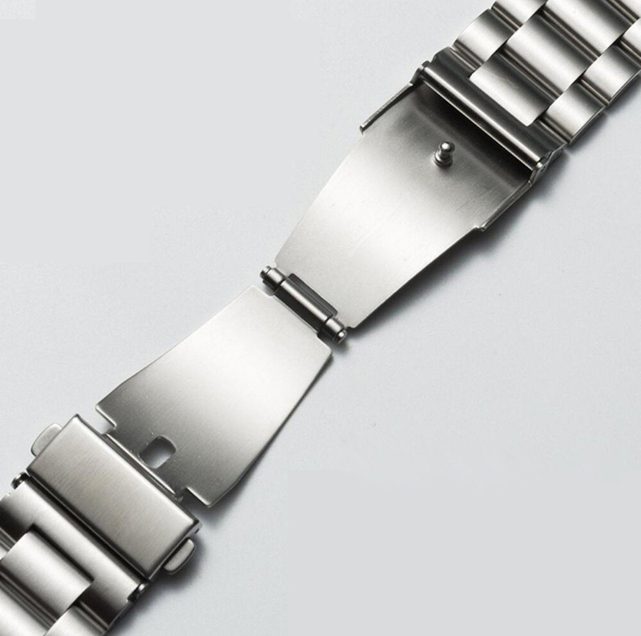 Elegant Metallarmband i Rostfritt Stål för Apple Watch