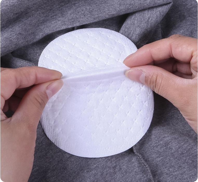 Engångs Svettabsorberande Kuddar för Armhålan - 100-Pack
