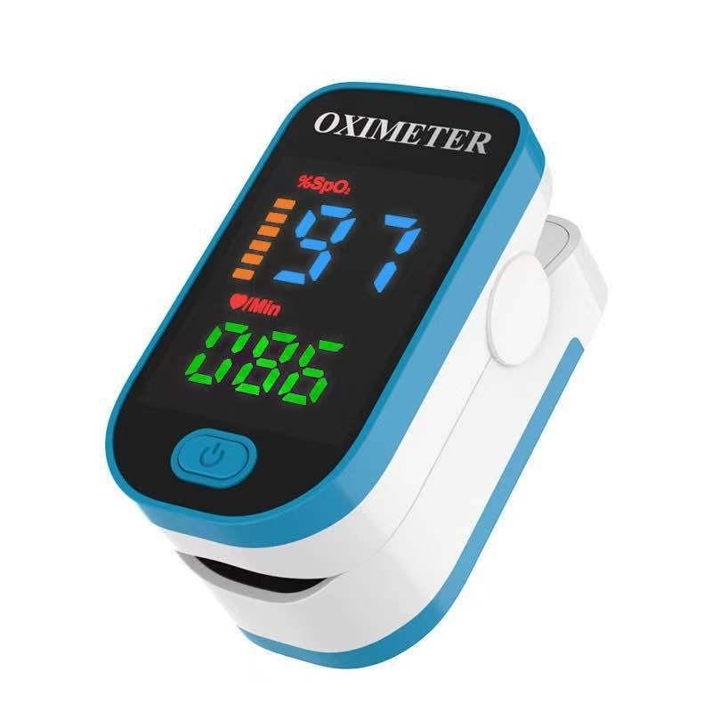 Fingertoppspulsoximeter - Bärbar och Precisionsmätare för SpO2 och Puls
