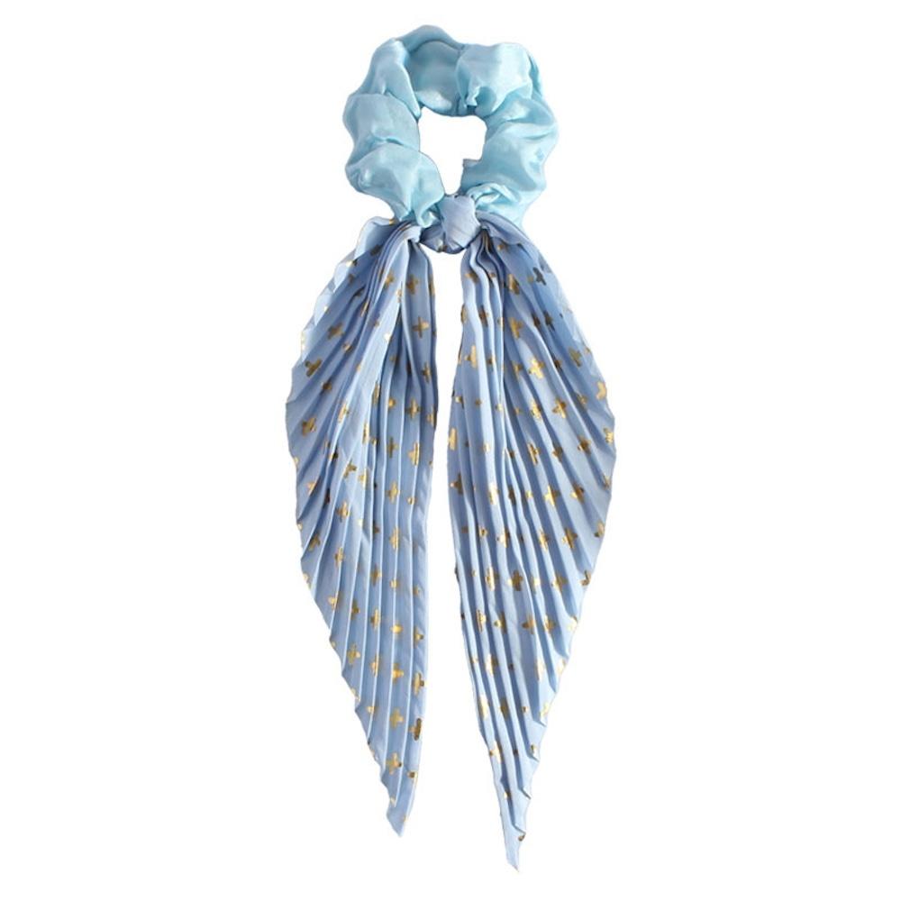 Hårband med scarf – 3/6-pack i mixade färger