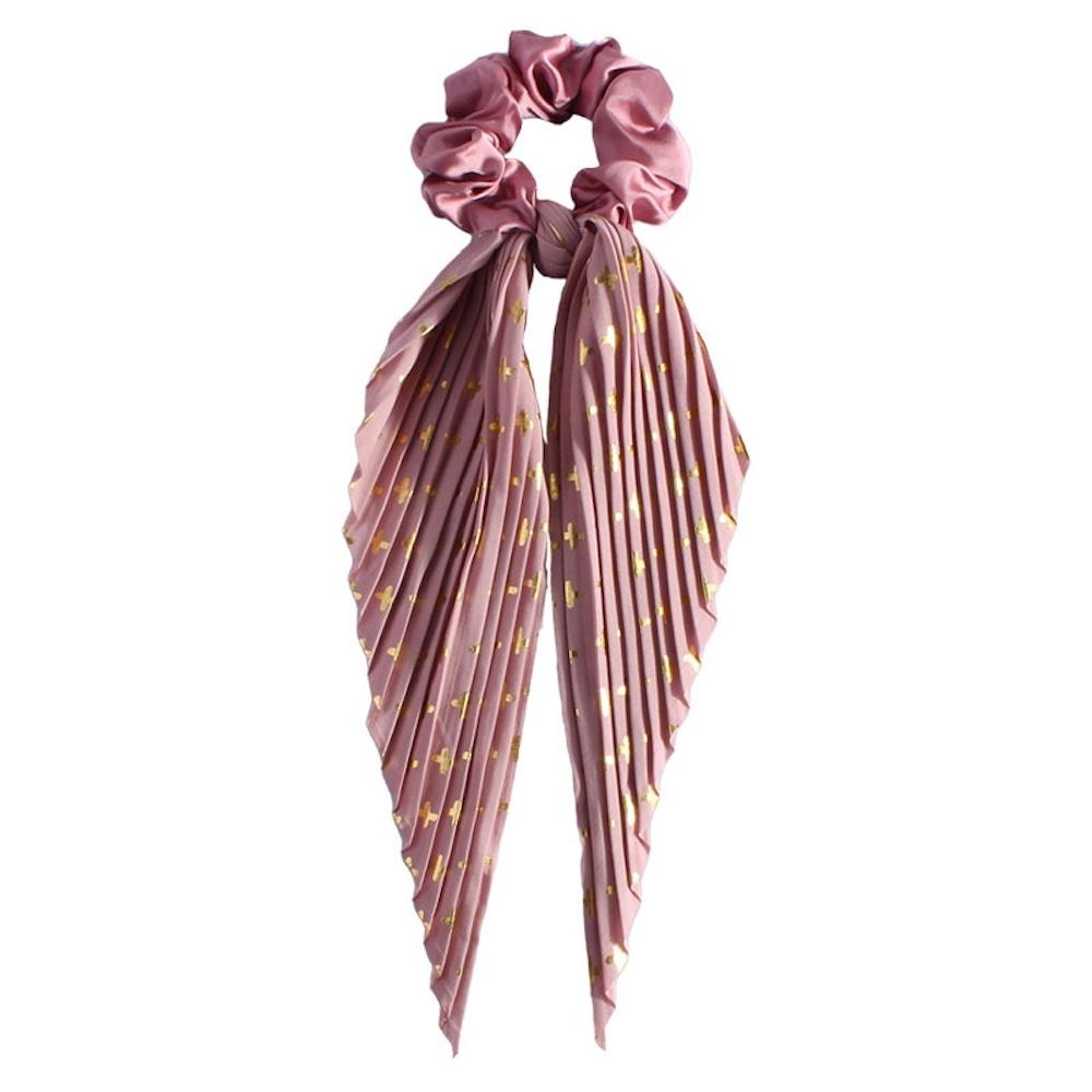 Hårband med scarf – 3/6-pack i mixade färger
