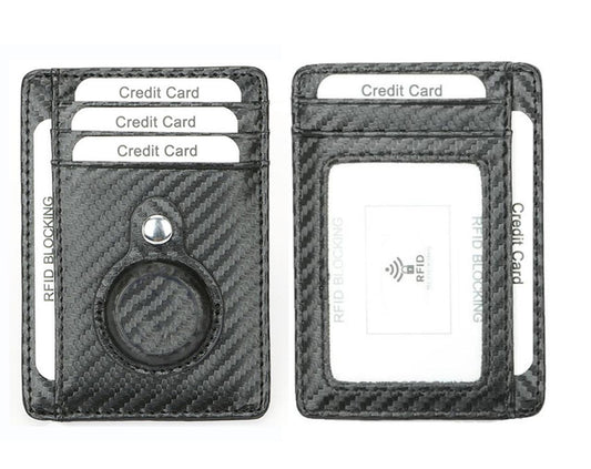 Karbon AirTag Plånbok