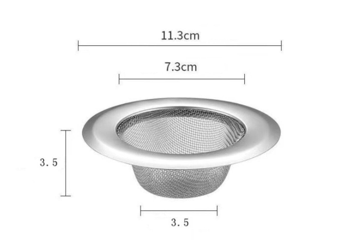 Köksvaskfilter i Metall, Förhindrar Stopp - 1/2/4-pack