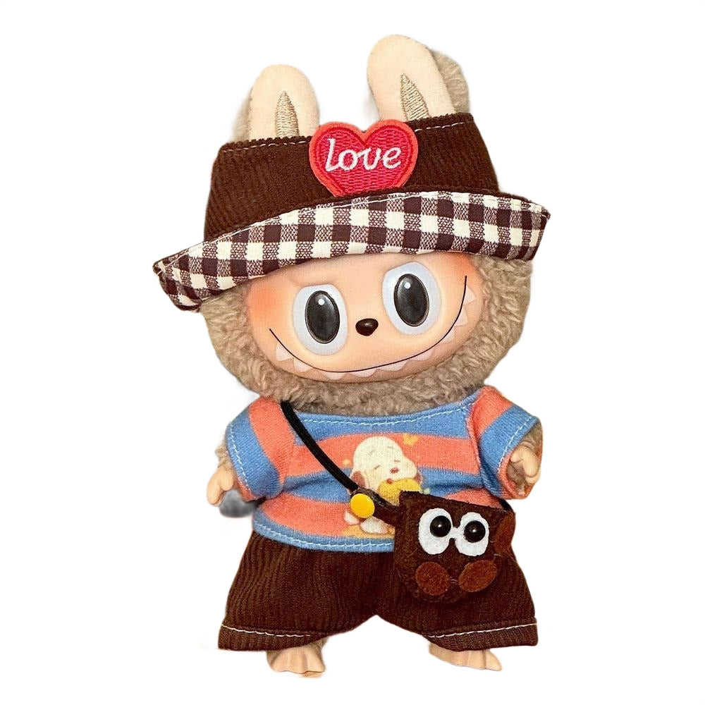 Labubu kläder – Mini outfits för G1–G3 figurer