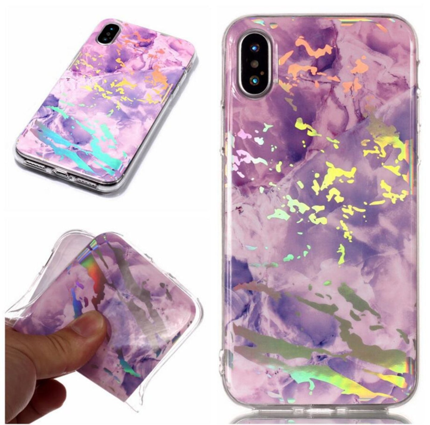 Laser marmorskal för iPhone Xs Max
