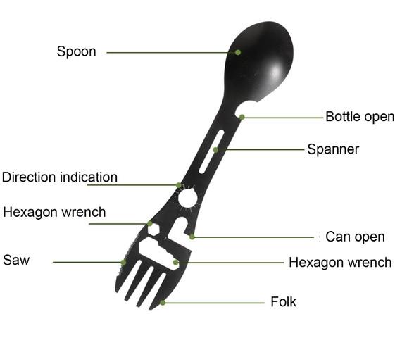 Multifunktionell Utomhussked – Perfekt för Camping och Äventyr