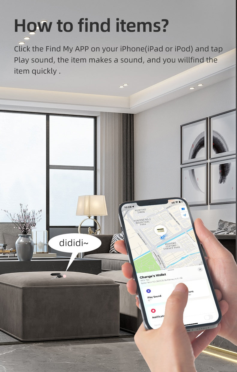 SafeTrak O - Smart tracker för Apple Find My