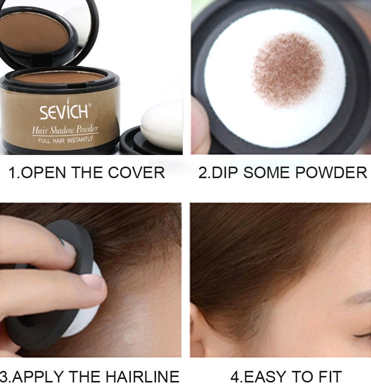 Sevich Hair Shadow – Hårfyllnadspuder för hårlinje