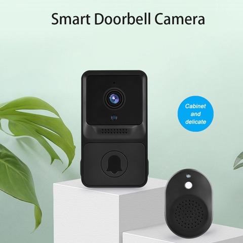 Smart Dörrklocka med Kamera - WiFi, 2-vägs Audio & Nattvision