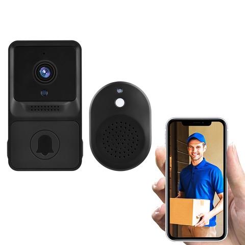 Smart Dörrklocka med Kamera - WiFi, 2-vägs Audio & Nattvision