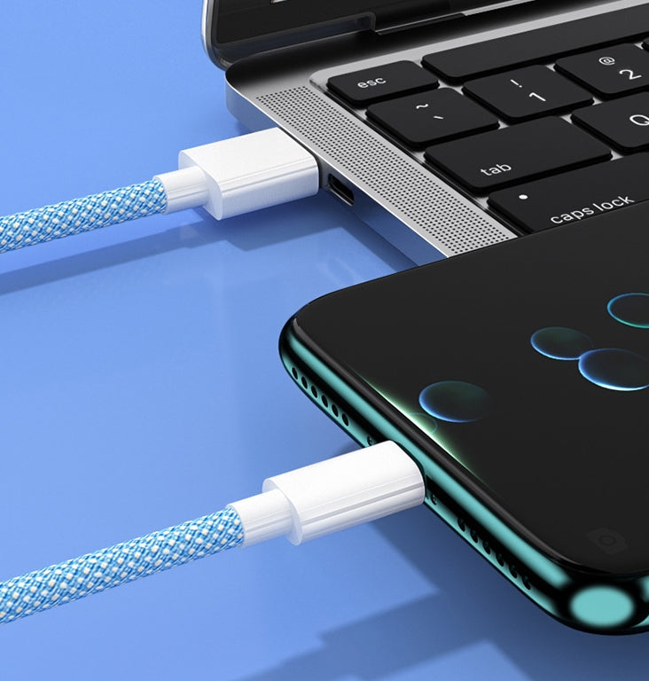 Snabbladdande Kabel 2M - 3-pack i Olika Färger & Kontakter