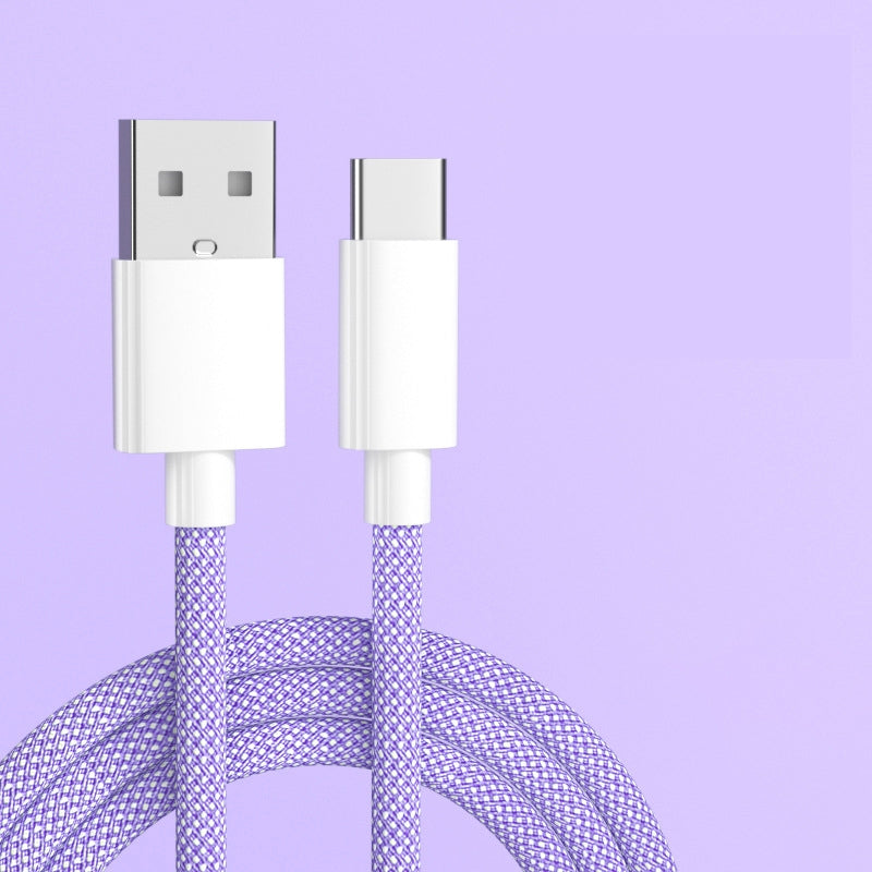 Snabbladdande Kabel 2M - 3-pack i Olika Färger & Kontakter
