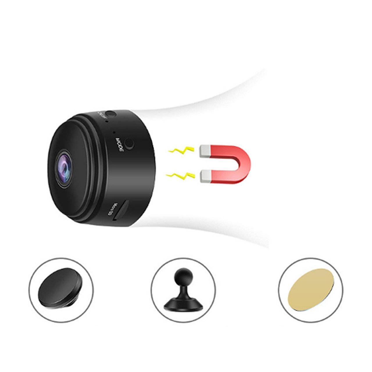 Spy Cam: Mini Övervakningskamera med WIFI och Rörelsedetektor (A9)
