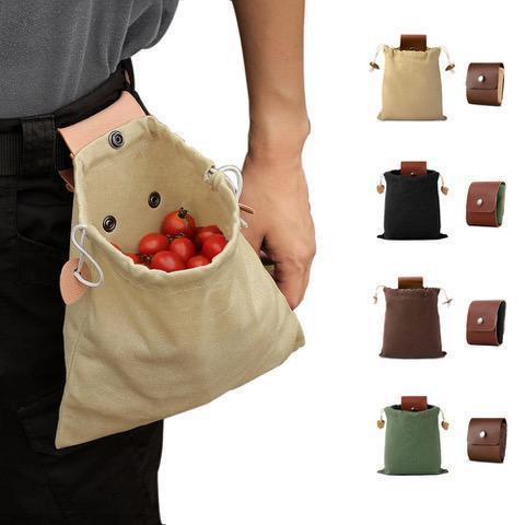 Svamp- och fruktväska i slitstark canvas