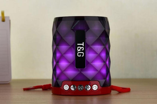 T&G Bluetooth-högtalare med ljus - Trådlös, Vattentät & Bärbar
