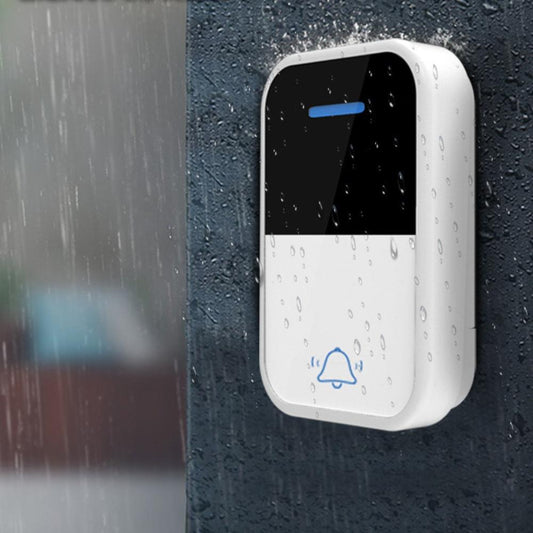 Trådlös Dörrklocka med Självgenererad Ström – Vattentät och Lång Räckvidd