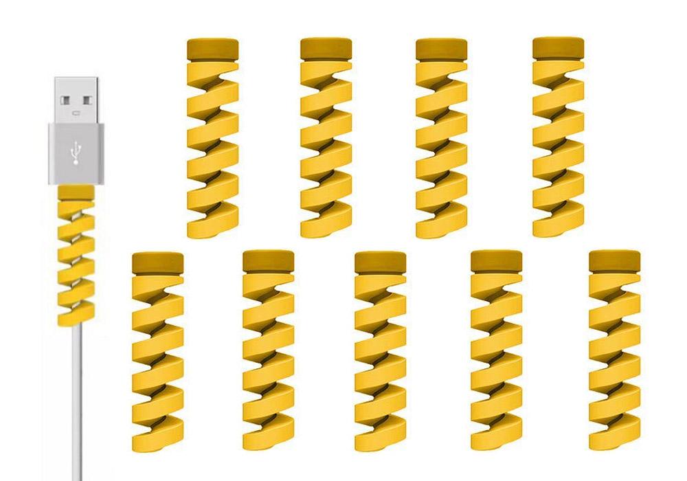 10-pack Spiral kabelskydd - Laddare