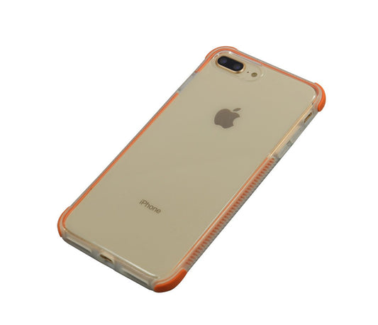 TPU skal för iPhone med färgade kanter iPhone 6Plus +2skärmskydd