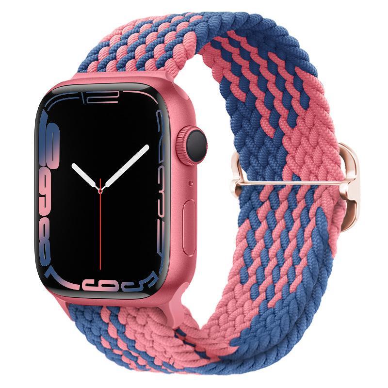 Apple Watch armband i flätad nylon 42/44/45