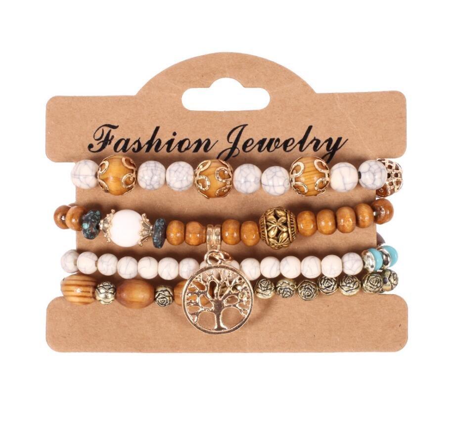 Armbandsset W - 4 delar