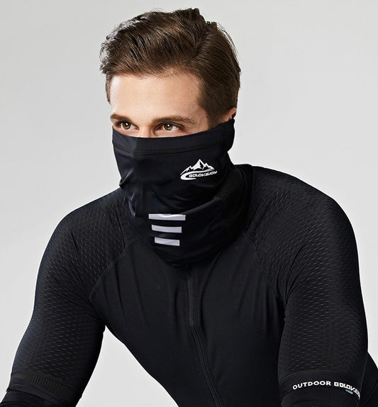 Multifunktionell kylande cykelmask - andas & UV-skydd