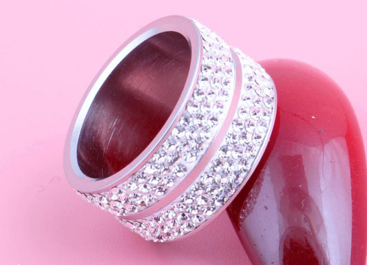 "Linns"-ring i rostfritt stål