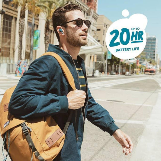 IFROGZ AIRTIME PRO Äkta trådlösa öronsnäckor + laddningsväska