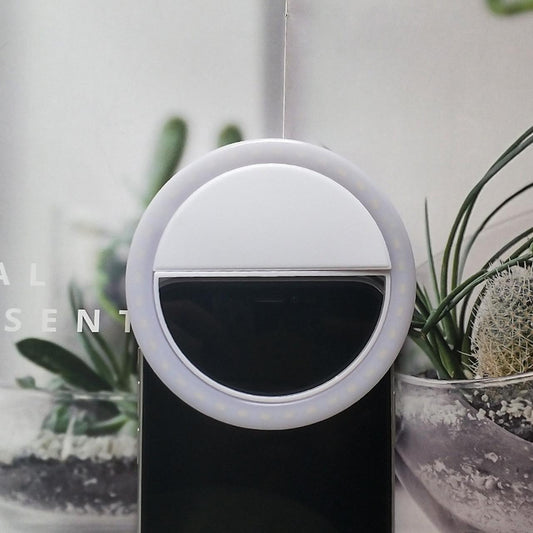 LED Selfie-lampa till Mobilen - Uppladdningsbar