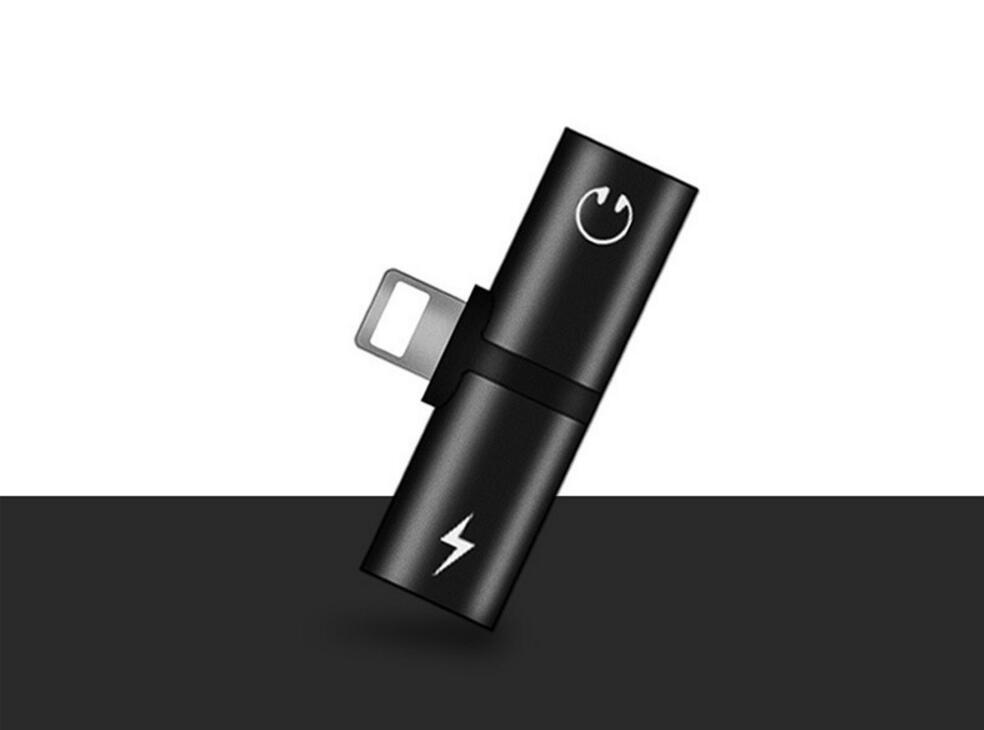 Lightning -> Lightning + Lightning audio adapter