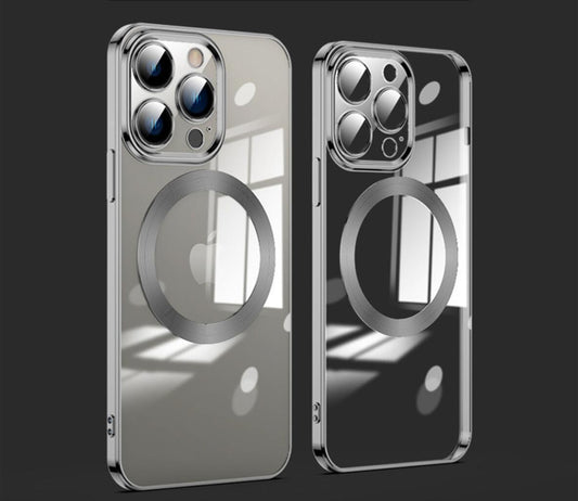 Electro MagSafe mobilskal - Silver