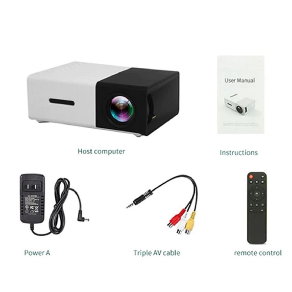 Mini LED-projector 1080p