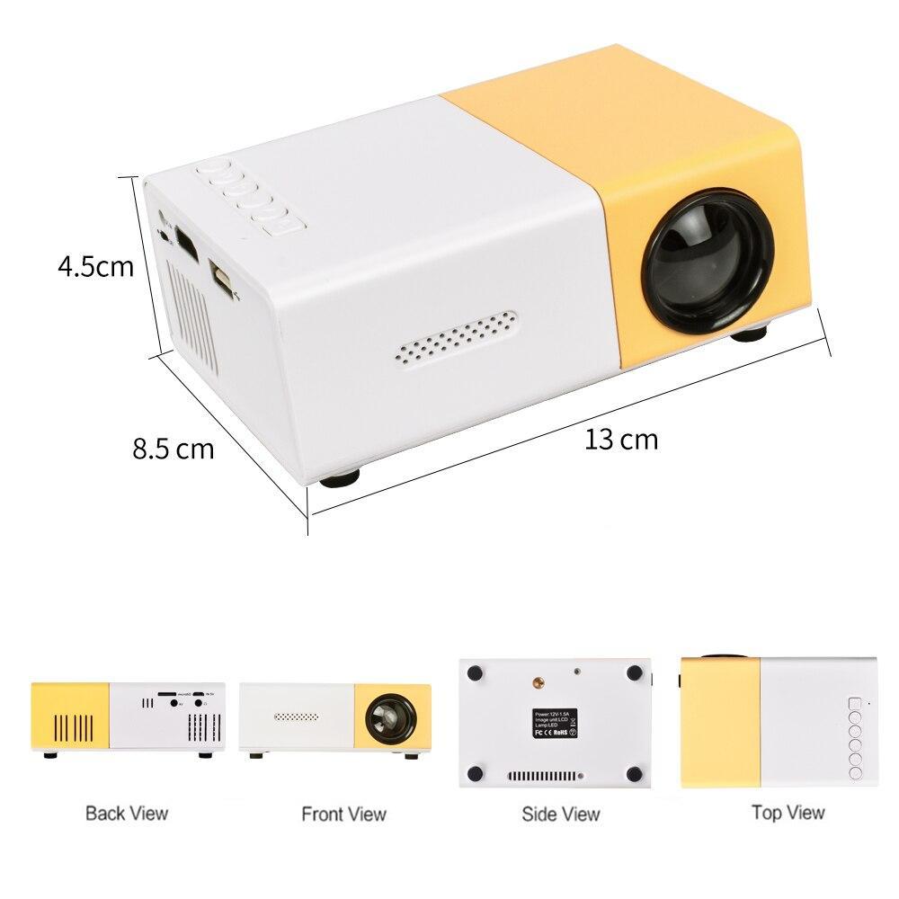 Mini LED-projector 1080p