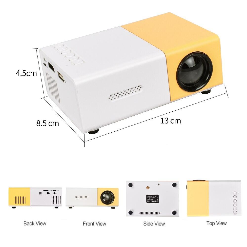Mini LED-projector  1080p
