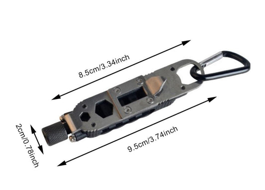 Multifunktionell skruvmejsel 9 i 1