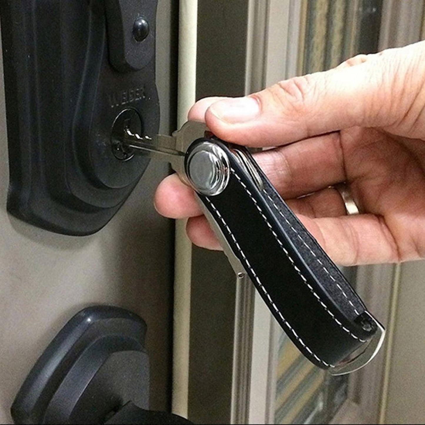 PU-nyckelhållare i läder - Organisera dina nycklar