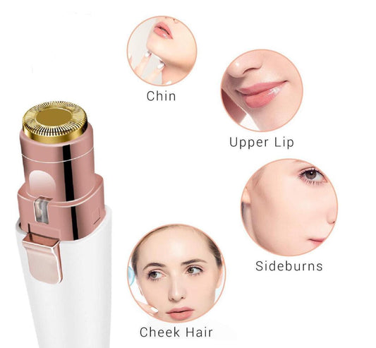 Precisionsklippning för ditt ansikte med 2-i-1 ansiktstrimmer