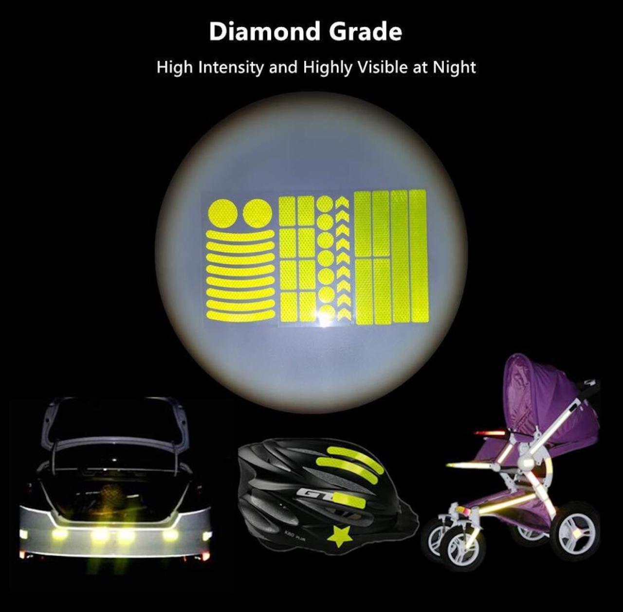 Reflex-klistermärken 42 stycken