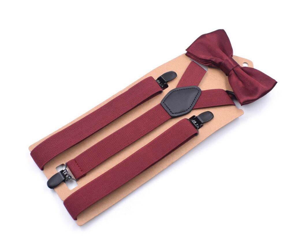 Y-formade Hängslen och Fluga-set