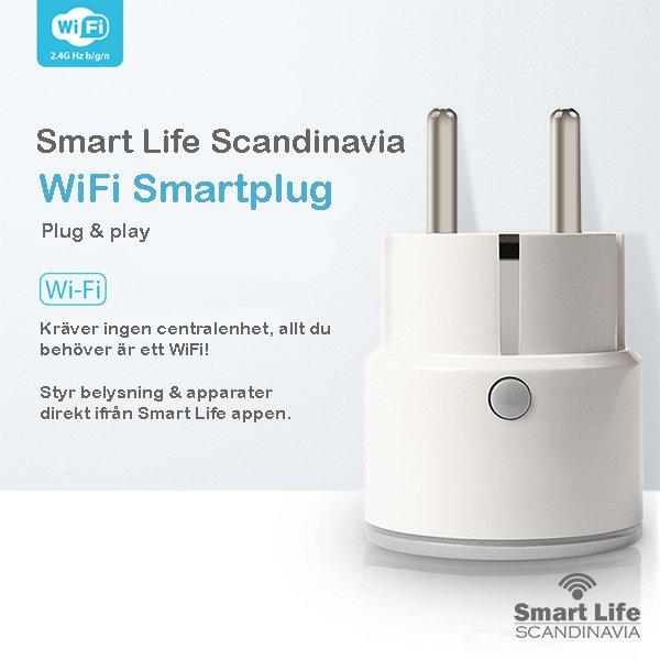 Smart Home Wifi väggadapter