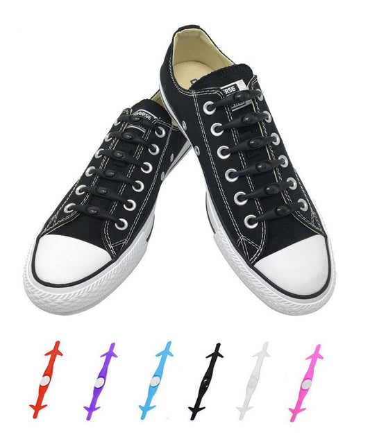 Smart skosnörning i silikon 2-pack