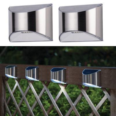 Soldriven utomhusvägglampa