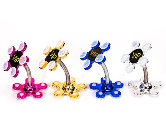 Svängbar Telefonhållare - 360° Roterande Design för Perfekt Vy